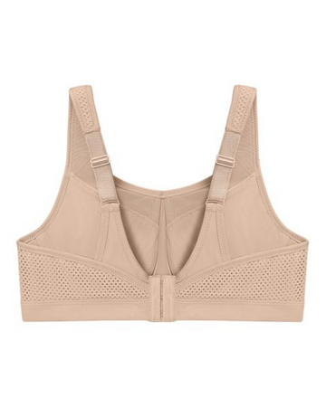Glamorise 9066 Cafe High Impact Sports Underwire Bra myselflingerie.com
